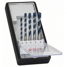 Набор Robust Line из 5 сверл по бетону CYL-5 4; 5; 6; 6; 8 mm в Казахстане