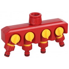 Распределитель четырехканальный 1/2"-3/4" GRINDA 8-426313_z01
