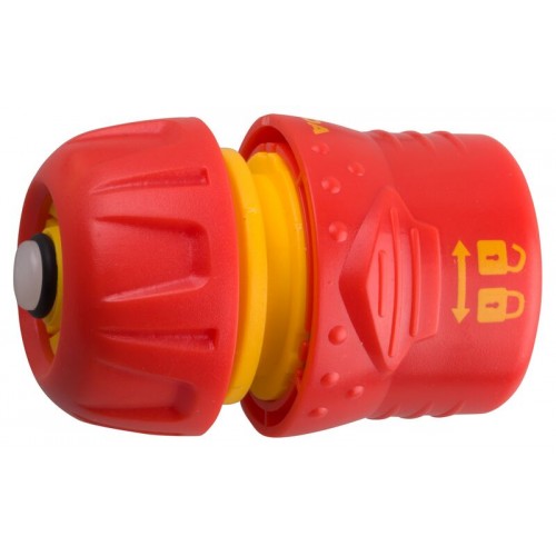 Соединитель с автостопом и запирающим механизмом, 1/2" GRINDA 8-426331