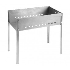 Мангал Barbecue, нержавеющая сталь, 500х300х500 мм GRINDA 427784