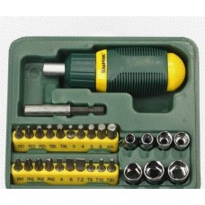 Набор из отвертки и насадок KRAFTOOL 25556-H29