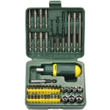 Набор из отвёртки и насадок KRAFTOOL 25556-H43