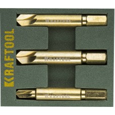 Набор экстракторов поврежденного крепежа KRAFTOOL 26770-Н3