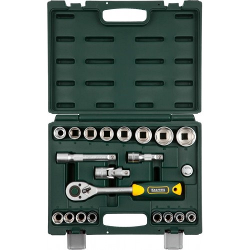 Набор торцевых головок 1/2" KRAFTOOL 27882-H22_z02