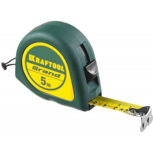 Рулетка KRAFTOOL GRAND 5 м x 19 мм 34022-05-19