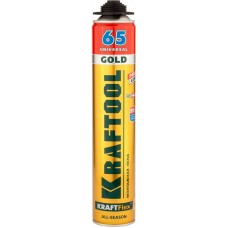 Пена монтажная пистолетная KRAFTOOL KraftFlex GOLD PRO 65 41194