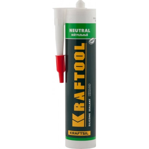Герметик силиконовый нейтральный NX109 KRAFTOOL KRAFTSIL "NEUTRAL" 41257-0