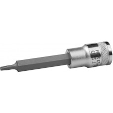 Торцовая бита-головка "INDUSTRIE QUALITAT", удлиненная, 1/2", Т20  KRAFTOOL 27906-20_z01