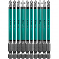 Биты Optimum Line, PH2, 100 мм, тип хвостовика E 1/4", 10 шт. KRAFTOOL 26122-2-100-10