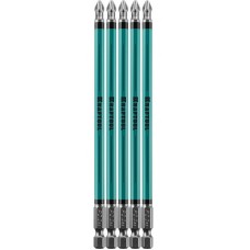 Биты Optimum Line, PH2, 150 мм, тип хвостовика E 1/4", 5 шт. KRAFTOOL 26122-2-150-5