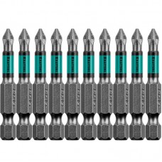 Биты Optimum Line, PZ1, 50 мм, тип хвостовика E 1/4", 10 шт. KRAFTOOL 26124-1-50-10