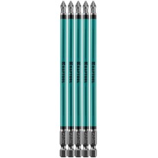Биты Optimum Line, PZ2, тип хвостовика E 1/4", 150 мм, 5 шт. KRAFTOOL 26124-2-150-5