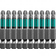 Биты Optimum Line, PZ3, 50 мм, тип хвостовика E 1/4", 10 шт. KRAFTOOL 26124-3-50-10