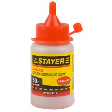 Краска STAYER для разметочных шнуров, красная, 50г 0640-2_z01