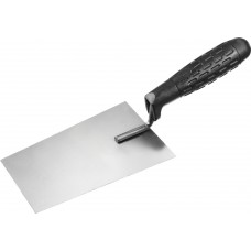 Кельма отделочника STAYER "STANDARD" с пластмассовой ручкой, трапеция, 160 x120 x100 мм 08250-1