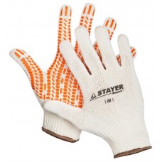 Перчатки STAYER "EXPERT" трикотажные 11401-XL