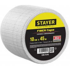 Серпянка-сетка STAYER "PROFESSIONAL" стеклотканевая, самоклеящаяся 1246-10-45