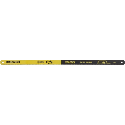 Полотно STAYER "PROFI" "STAYER-FLEX" по металлу, биметаллическое, 24TPI, 300 мм, 2 шт 15932-S2