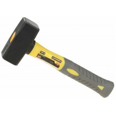 Кувалда STAYER "PROFI" кованая с двухкомпонентной фиберглассовой ручкой,1,0кг 20052-10