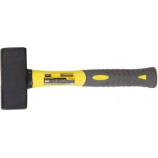 Кувалда STAYER "PROFI" кованая с двухкомпонентной фиберглассовой ручкой, 1,5кг 20052-15
