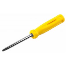 Отвертка STAYER "STANDARD" 2-в-1 с двухсторонним стержнем, PH №2 /SL 6мм, 85мм, 2515_z01