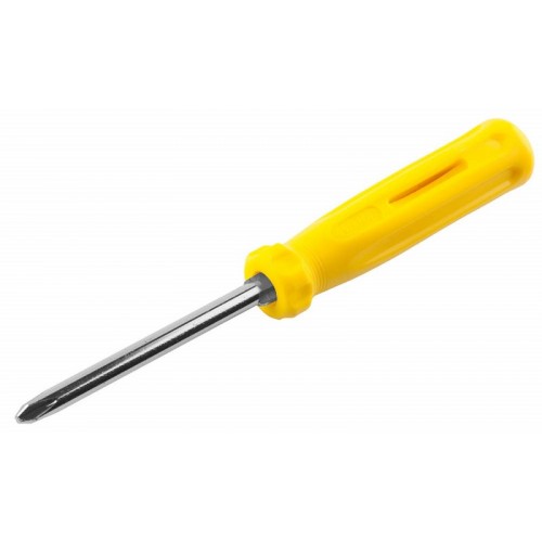 Отвертка STAYER "STANDARD" 2-в-1 с двухсторонним стержнем, PH №2 /SL 6мм, 85мм, 2515_z01