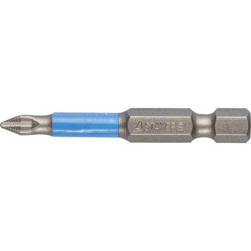 Биты STAYER "PROFI", хвостовик E 1/4", PH №1, 50мм, 2 шт, 26203-1-50-02