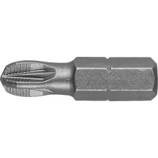 Биты STAYER "PROFI", хвостовик C 1/4", PZ №3, 25мм, 2шт, 26221-3-25-02