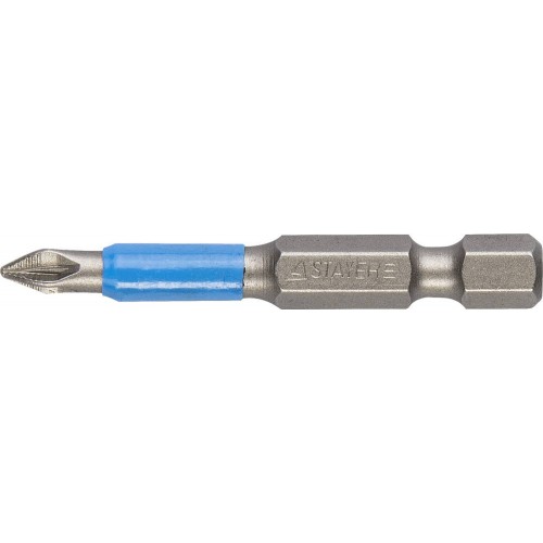 Биты STAYER "PROFI", хвостовик E 1/4", PZ №1, 50мм, 2шт, 26223-1-50-02
