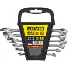 Набор ключей STAYER "MASTER" гаечных комбинированных 27085-H6