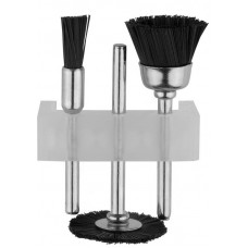 Щетка STAYER нейлоновая для чистки и полирования, 3шт, 29914-H3