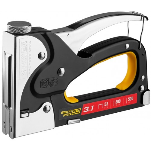 Степлер Hercules 53 3 в 1 Professional STAYER 31507