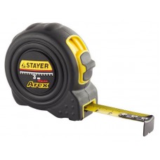 Рулетка STAYER "PROFI" "AREX", двухкомпонентный противоударный корпус, упрочненное полотно, 3м/16мм 3410-03_z01