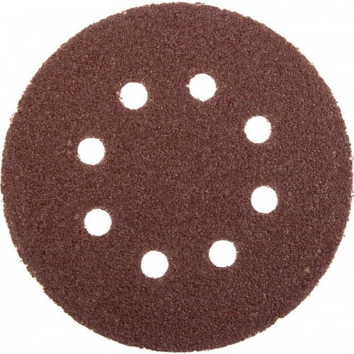 Круг STAYER "PROFI" из абразивной бумаги перфорированный, 125мм/ №40, 5шт, 3580-125-040