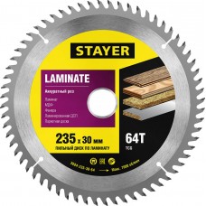 Диск пильный по дереву «Laminate» STAYER 3684-235-30-64