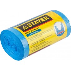 Мешки для мусора STAYER "Comfort" с "ушками", голубые, 35л, 30шт, 39155-35