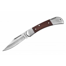 Нож STAYER складной с деревянными вставками, средний, 47620-1_z01