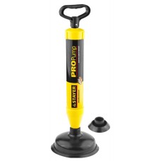 Вантуз STAYER "Professional" вакуумный PROPump, с двумя адаптерами 51925