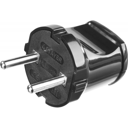 Вилка STAYER "MASTER" электрическая 55150-B