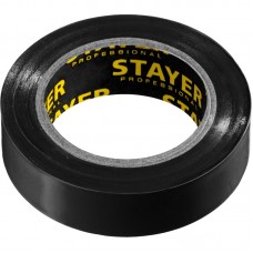 Изолента ПВХ Protect-10, не поддерживает горение, 10м (0,13х15 мм), черная STAYER 12291-D