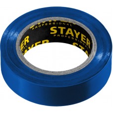 Изолента ПВХ Protect-10, не поддерживает горение, 10м (0,13х15 мм), синяя STAYER 12291-B