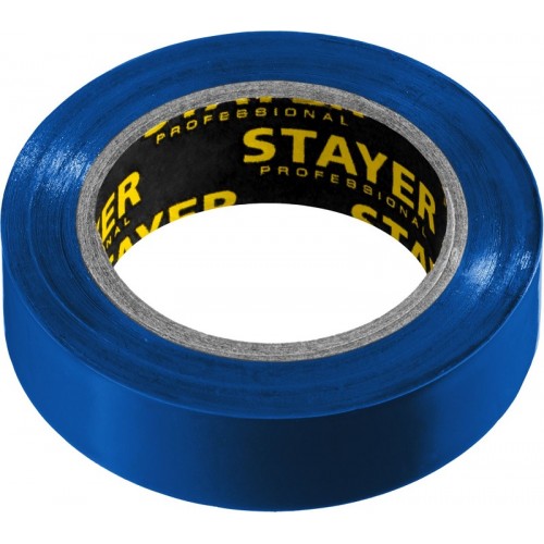 Изолента ПВХ Protect-10, не поддерживает горение, 10м (0,13х15 мм), синяя STAYER 12291-B