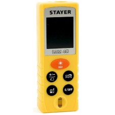 Лазерный дальномер LDM 40 4 измерительные функции STAYER 34956