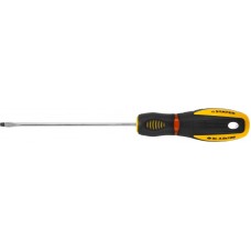 Отвертка "PROFI" "PROTech", двухкомп рукоятка, намагниченная, Cr-Mo, SL3,0x100мм STAYER 25131-03-10_z03