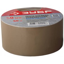 Лента клеящая упаковочная, коричневая, ЗУБР 12033-50
