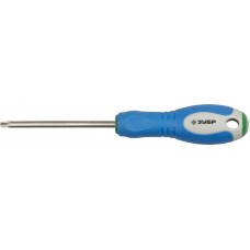 Отвертка,трехкомпонентная рукоятка, ЗУБР "Эксперт" TORX 25254-30-100