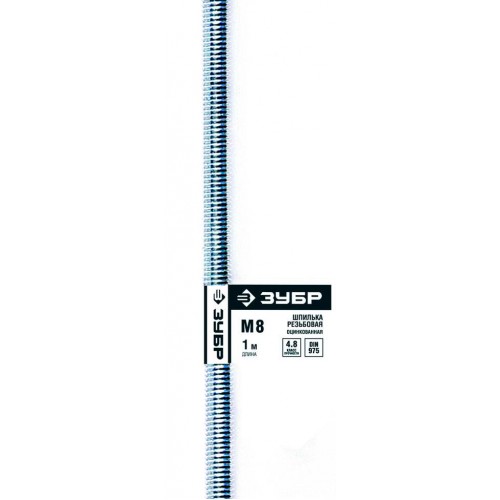 Шпилька резьбовая DIN 975 ЗУБР 4-303350-14-1000