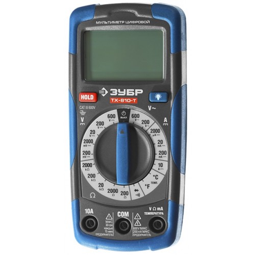 Мультиметр ЗУБР "ЭКСПЕРТ" TX-810-Т 59810