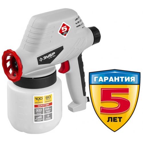 Краскопульт безвоздушный ЗУБР КПЭ-100
