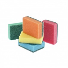 Губки для посуды Optima, 96*64*27 мм, 5шт. ТМ Elfe Россия 92351